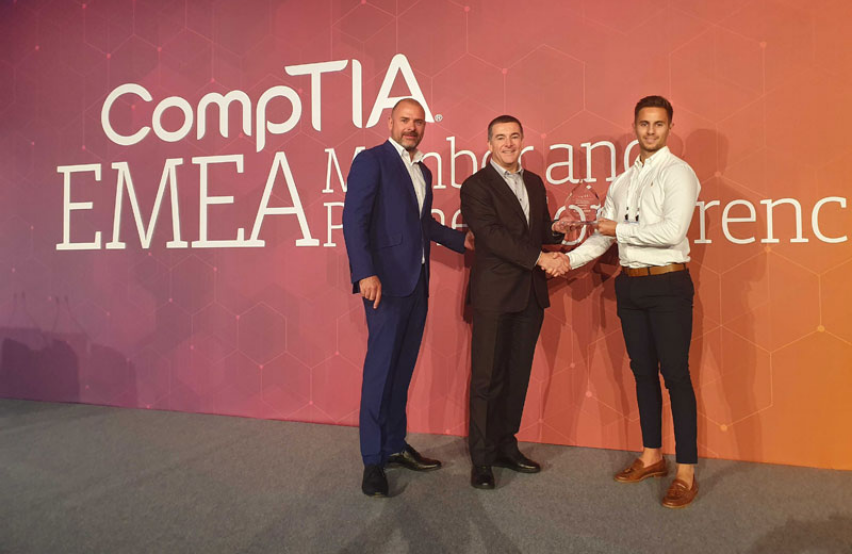 CompTIA EMEA Partner Conference recognition