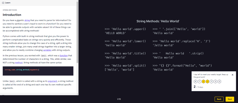 Data Science step 1