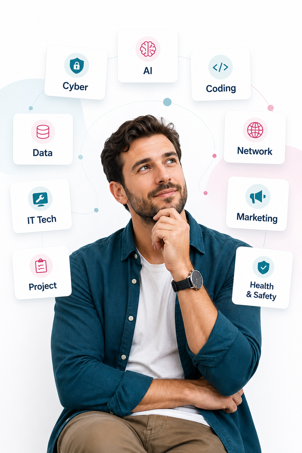 Career changer thinking through nine traineeship options