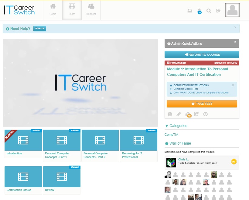 IT Technician step 1